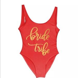 Red Bride Tribe Swimsuit